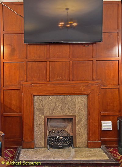 Fireplace in Public Bar.  by Michael Schouten. Published on 